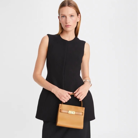 Tory Burch Petite Double Lee Tiramisu 77257 NWT - Picture 2 of 5